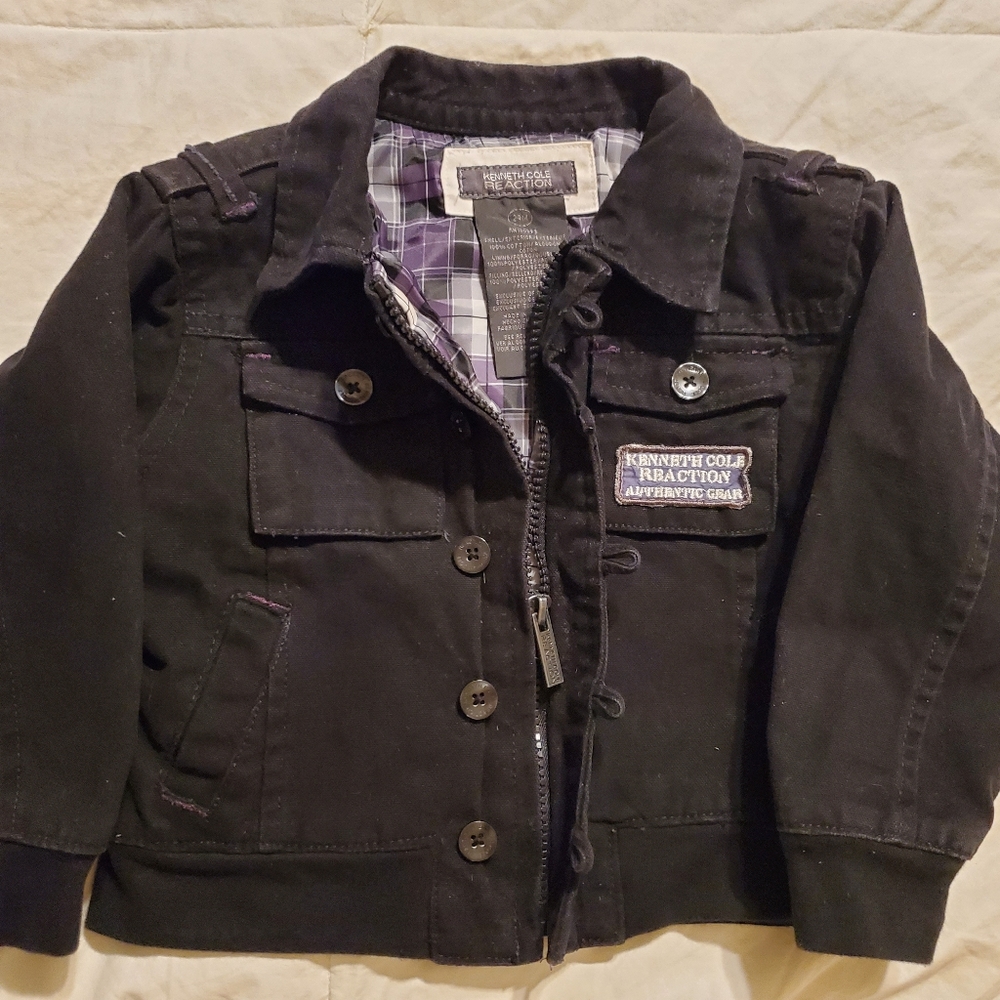 Toddler Black Coat